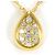 Autre Marque Collana in oro giallo 18K e diamanti D'oro