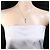 Autre Marque Collana in oro bianco 18K con zircone cubico D'oro - vista 5