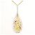 Autre Marque Elegante collana in oro 18K con zaffiro e diamante D'oro - vista 3