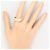 Autre Marque 18K Gelbgold-Ring mit Diamanten Golden - Ansicht 6
