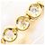 Autre Marque Bracciale con charm in oro giallo 18K con diamante D'oro - vista 2