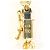 Autre Marque Bracciale con charm in oro giallo 18K con diamante D'oro - vista 4