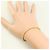 Autre Marque Bracciale con charm in oro giallo 18K con diamante D'oro - vista 5