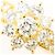 Autre Marque Anello a fascia in oro giallo 18K e diamanti D'oro - vista 2