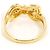 Autre Marque 18K Gelbgold-Ring mit Diamant Golden - Ansicht 4