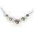 Autre Marque 18K Weißgoldkette mit Diamant Golden - Ansicht 3