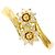 Autre Marque 18K Gelbgold Diamantring Golden