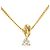Autre Marque Collana in oro giallo 18K con diamante D'oro
