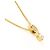 Autre Marque Collana in oro giallo 18K con diamante D'oro - vista 2