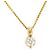 Autre Marque Collana in oro giallo 18K con diamante D'oro