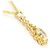 Autre Marque Collana in oro giallo 18K con diamante D'oro - vista 2