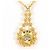 Autre Marque Collana in oro giallo 18K con diamante D'oro - vista 3