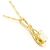 Autre Marque Collana in oro giallo 18K con opale D'oro - vista 3