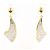 Autre Marque Orecchini a clip in platino PT900 e oro giallo 18K D'oro