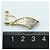 Autre Marque Orecchini a clip in platino PT900 e oro giallo 18K D'oro - vista 3