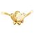Autre Marque 18K Yellow Gold Band Ring with Opal and Diamond Golden