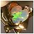 Autre Marque 18K Yellow Gold Band Ring with Opal and Diamond Golden - view 2