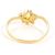 Autre Marque 18K Yellow Gold Band Ring with Opal and Diamond Golden - view 4