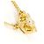 Autre Marque Collana in oro giallo 18K con diamante D'oro - vista 2