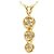 Autre Marque Collana in oro giallo 18K con diamante D'oro