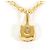 Autre Marque 18K Gelbgoldhalskette mit Diamant Golden - Ansicht 3