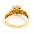 Autre Marque 18K Gelbgold-Ring mit braunem Diamanten Golden - Ansicht 3