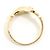 Autre Marque 18K Gelbgold-Ring mit Diamant Golden - Ansicht 2