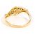 Autre Marque 18K Gelbgold-Ring mit Diamant Golden - Ansicht 3