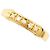 Autre Marque 18K Gelbgold-Ring mit Diamant Golden