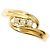 Autre Marque 18K Gelbgold-Ring mit Diamant Golden