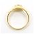 Autre Marque 18K Gelbgold-Ring mit Diamant Golden - Ansicht 2