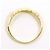 Autre Marque 18K Gelbgold-Ring mit Diamant Golden - Ansicht 2