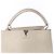 Borsa Louis Vuitton Capucines GM in pelle Taurillon beige - vista 6