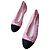 Bailarinas Chanel con lentejuelas rosas