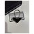 Chaveiro Prada Logo Triangular em metal Preto - vista 5