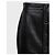 Saia evasê de couro preto Saint Laurent Tamanho 42 Seminovas - vista 4