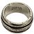 Tiffany & Co Tiffany Vintage Grooved Double Line Band Ring Silber