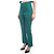 Prada Black & Teal Herringbone Wool Blend Trousers Light green - view 6
