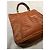 Michael Kors Borsa Tote in Pelle Goffrata Marrone - vista 5