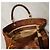 Michael Kors Borsa Tote in Pelle Goffrata Marrone - vista 7