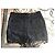 American Retro Schwarze Spitzen-Shorts, Größe 38 - Ansicht 2
