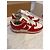 Louis Vuitton x Nike Air Force 1 '07 Sneakers Bianco Rosso - vista 4
