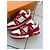 Louis Vuitton Rivoli MM Sneakers - Bianco e Rosso - vista 2