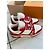 Louis Vuitton Rivoli MM Sneakers - Bianco e Rosso - vista 4