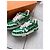 Louis Vuitton LV Trainer Sneakers Monogram Verde Bianco - vista 2