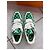 Louis Vuitton LV Trainer Sneakers Monogram Verde Bianco - vista 3
