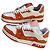 Louis Vuitton LV Trainer Signature #54 Sneakers Orange Blanc Bianco Arancione