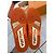 Louis Vuitton LV Trainer Signature #54 Sneakers Orange Blanc Bianco Arancione - vista 9