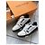 Louis Vuitton LV Trainer Sneakers Bianco e Nero - vista 2