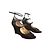Jimmy Choo Gali Sandali con zeppa in pelle verniciata - vista 2